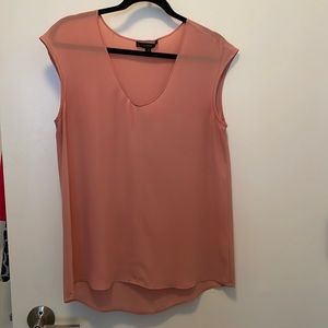 Jcrew pink silk blouse